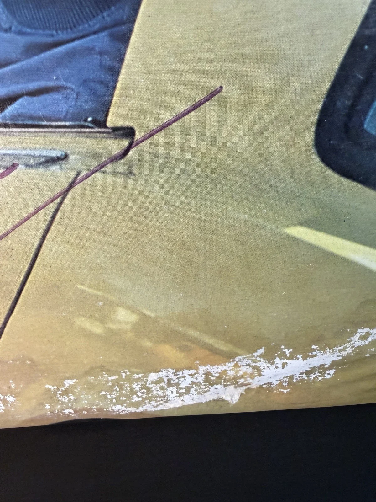 Bill Anderson Signed Vinyl Record Album “On The Road”- Water Damage, изображение 5