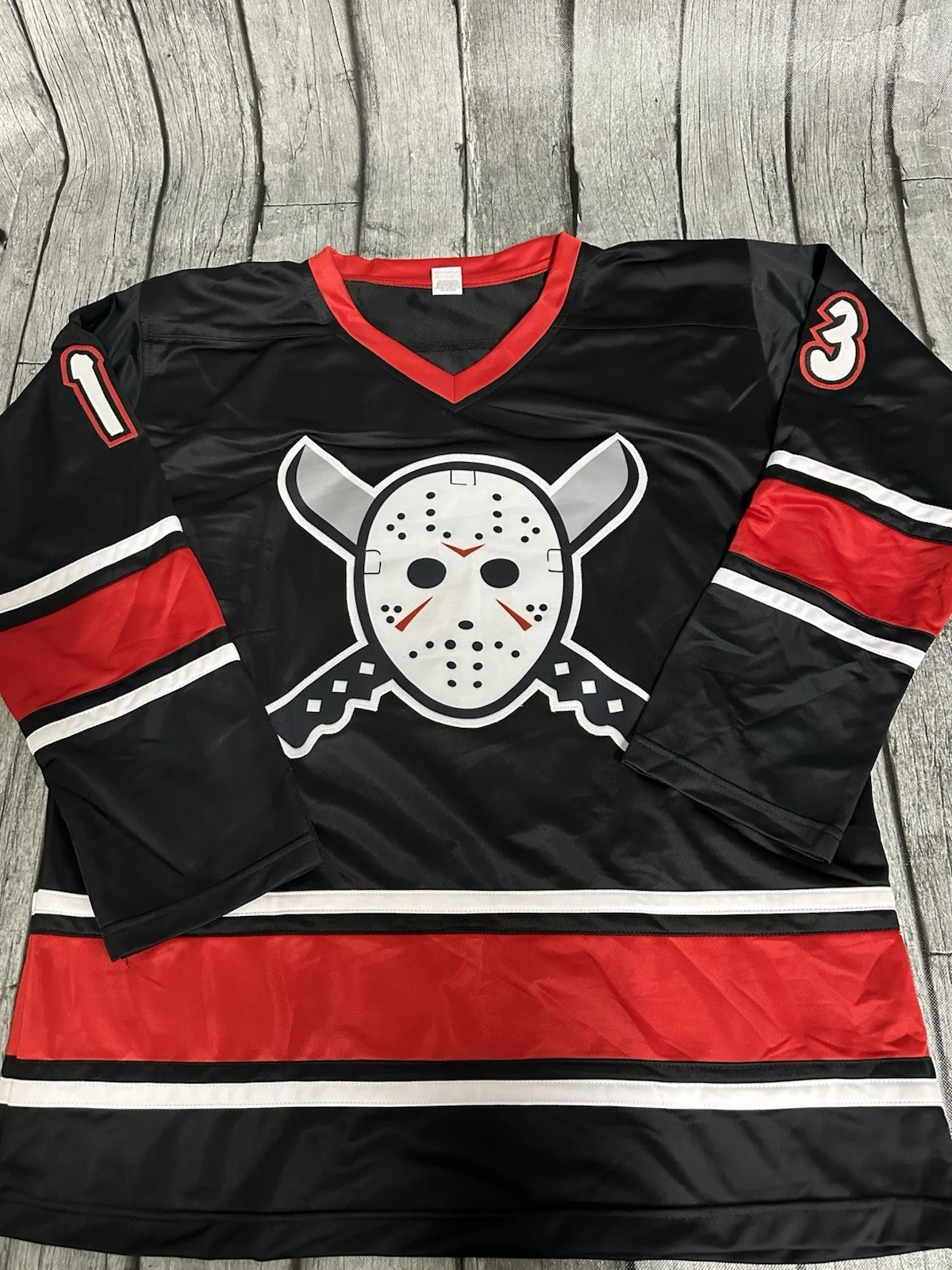 Ari Lehman — Ari Lehman Signed Jersey Friday The 13th Jason Voorhees Beckett Certified, image 4