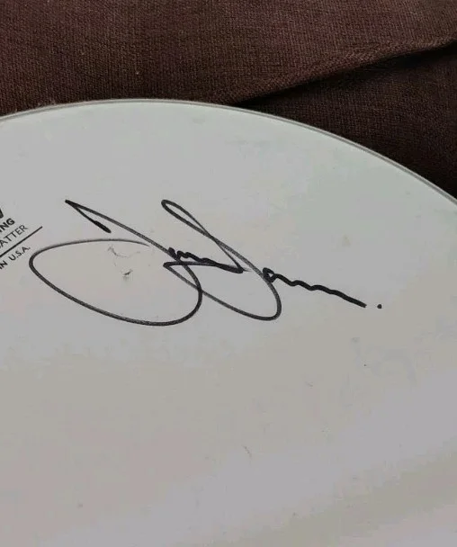 Tony Iommi Black Sabbath Signed Drumhead Amazing Autograph Ozzy Osbourne..., изображение 3