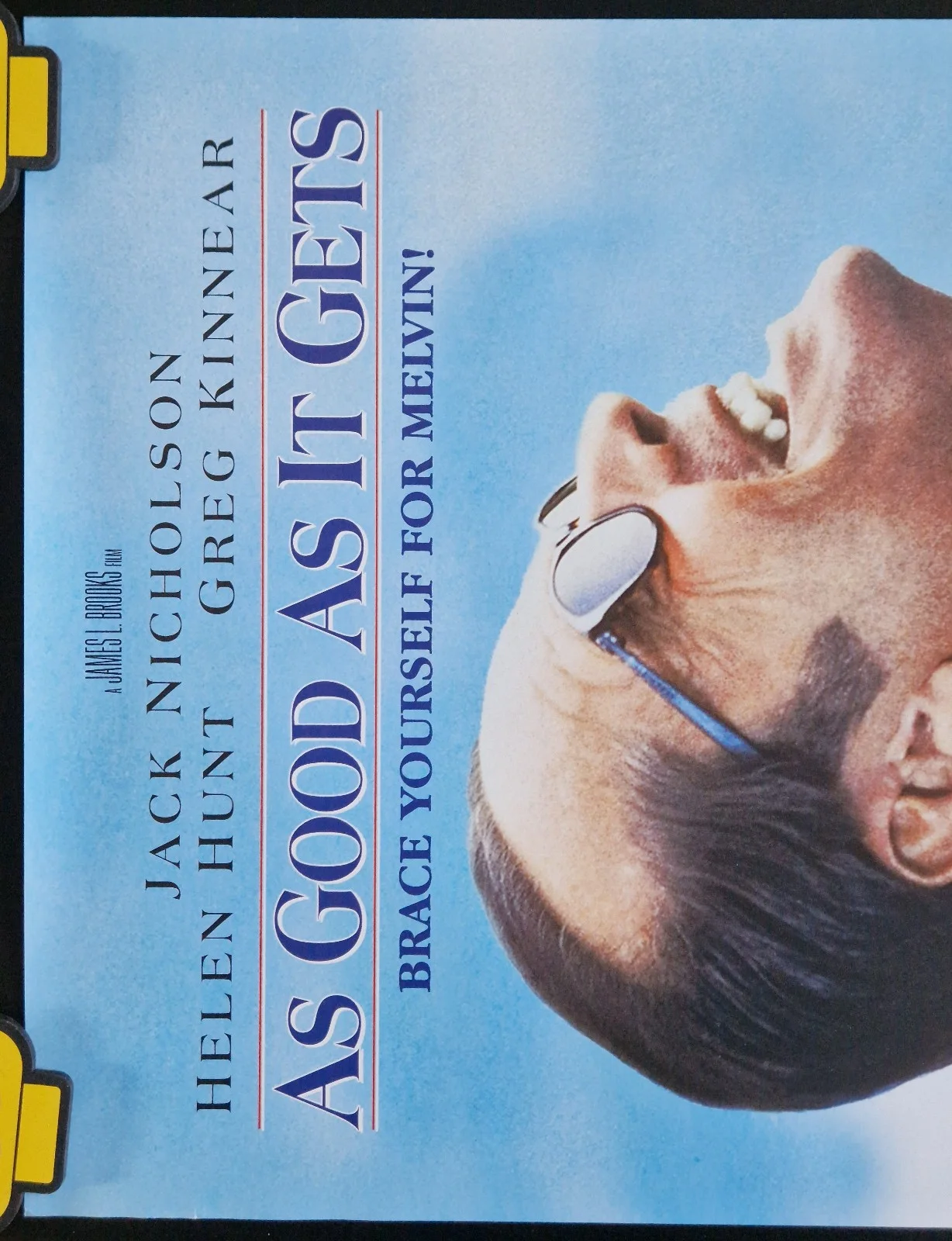 As Good As It Gets 1997 VHS Video Store Promo Poster – A2, image 2