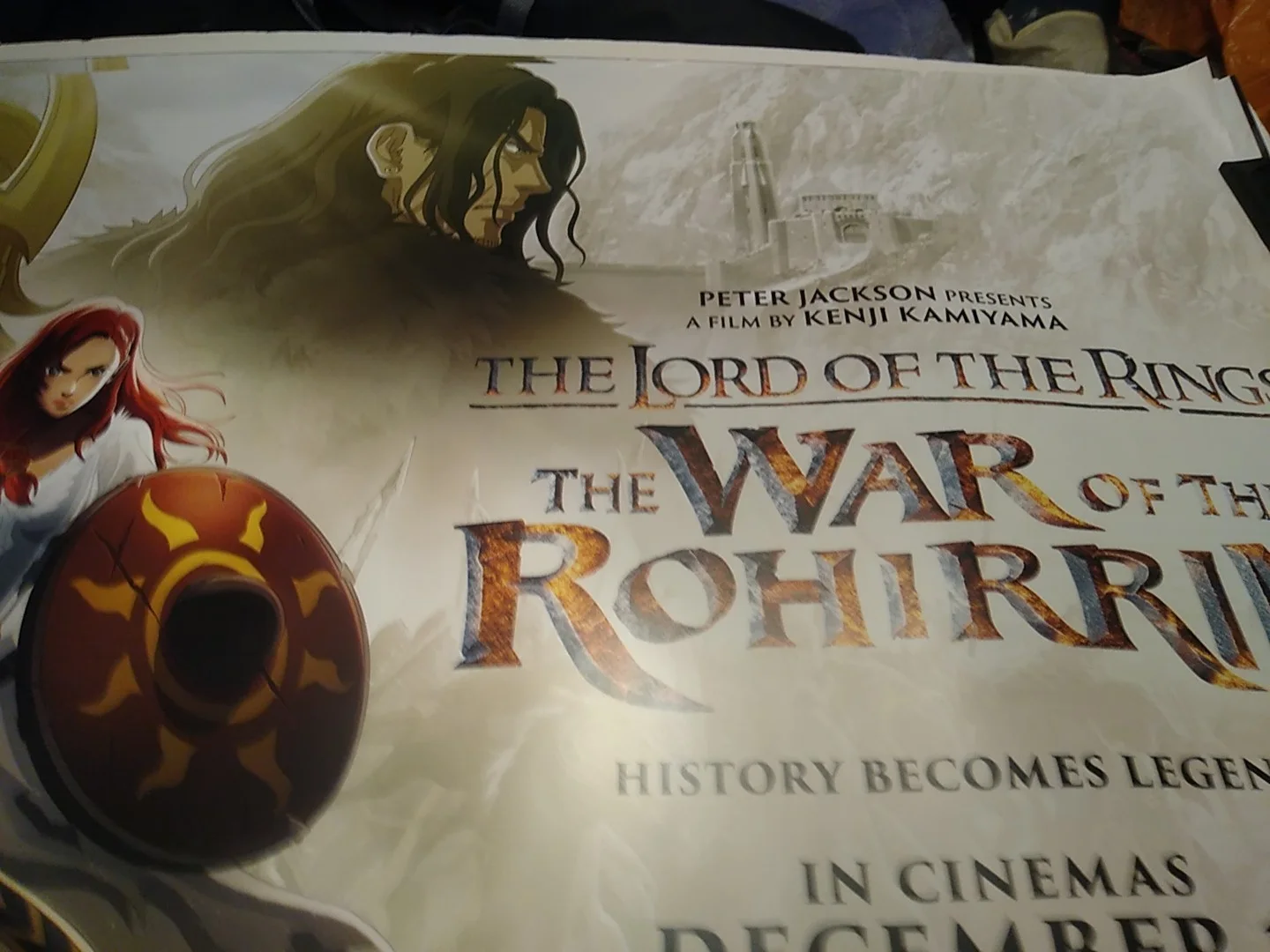 Lord of the Rings: The War of the Rohirrim UK Quad Movie Poster, изображение 3