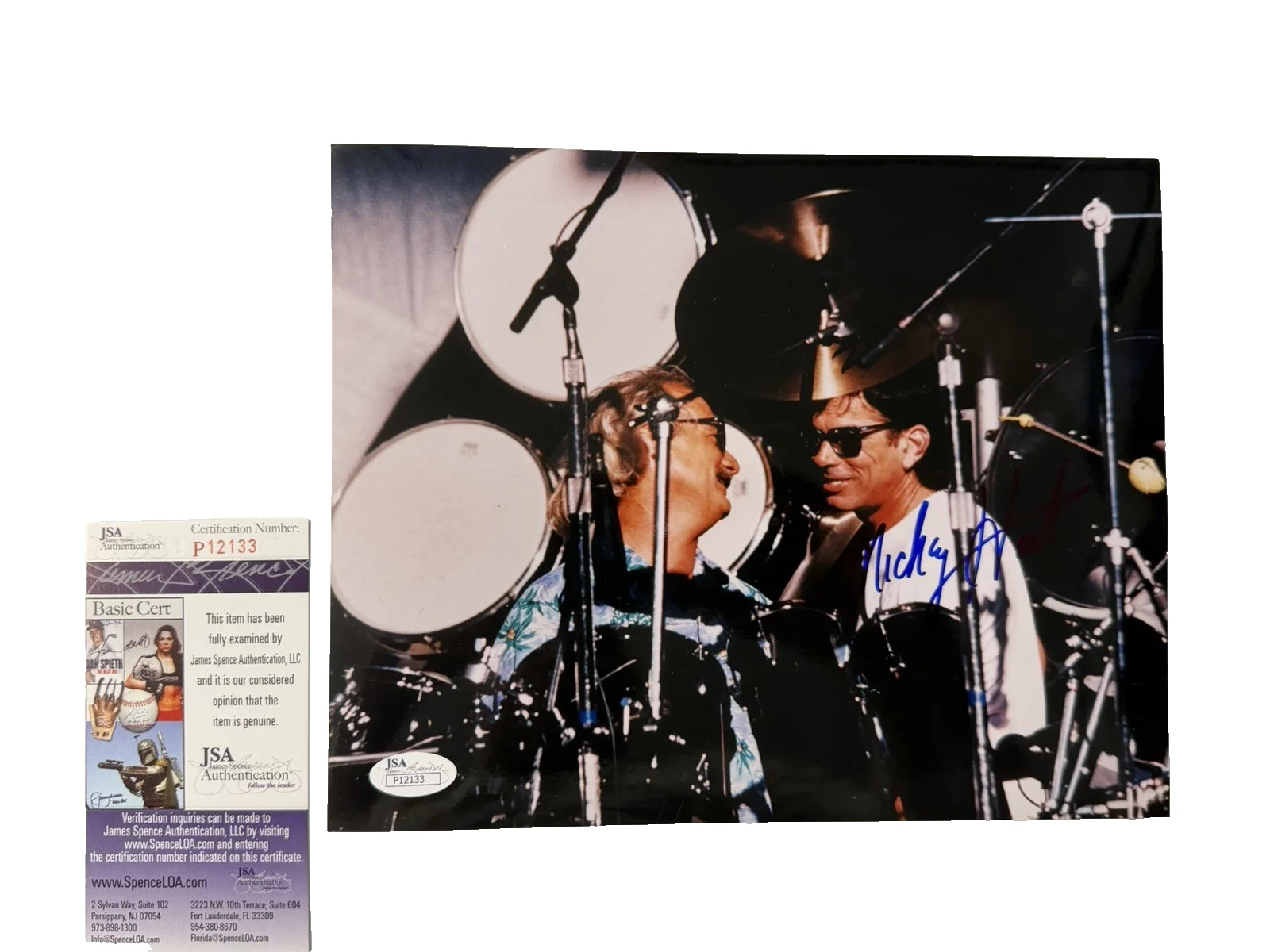 Mickey Hart Grateful Dead Signed 8x10 Photo JSA COA Certified P12133 Autograph, image 4