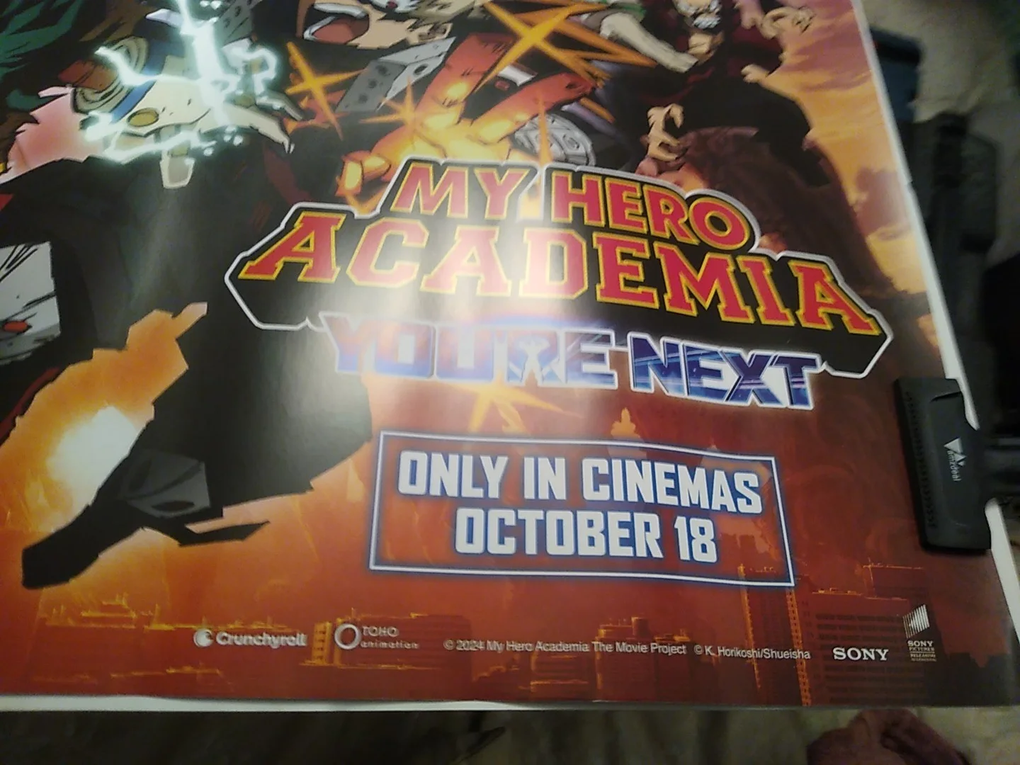 My Hero Academia : Your Next Original Quad Cinema Poster 2024 Manga, изображение 4