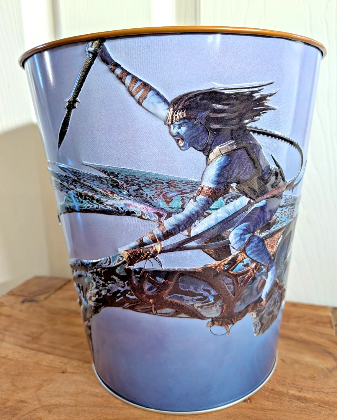 AVATAR Fire And Ash Cineworld Metal Popcorn Bucket COMPLETE COLLECTORS SET of 3, изображение 2