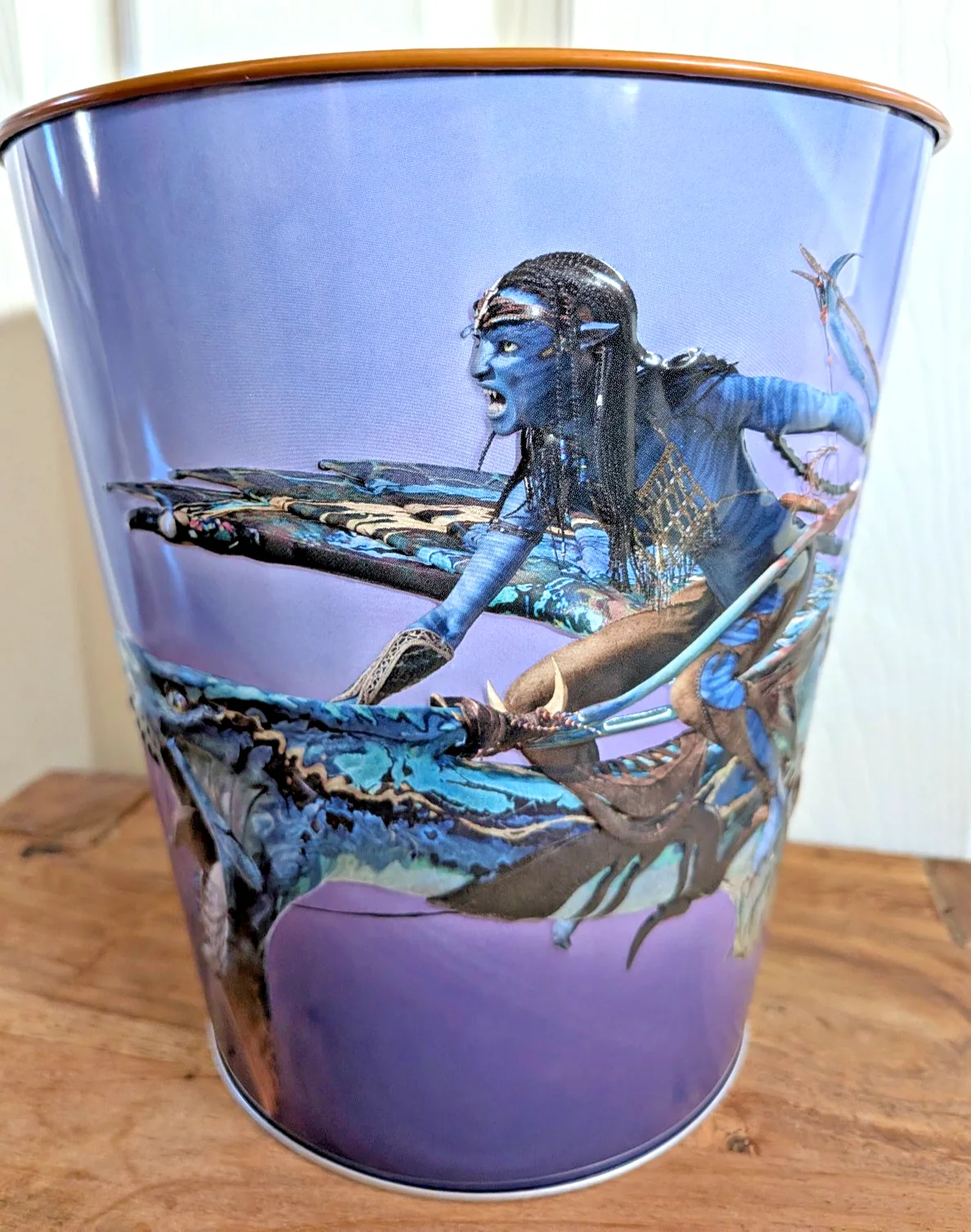 AVATAR Fire And Ash Cineworld Metal Popcorn Bucket COMPLETE COLLECTORS SET of 3, изображение 3