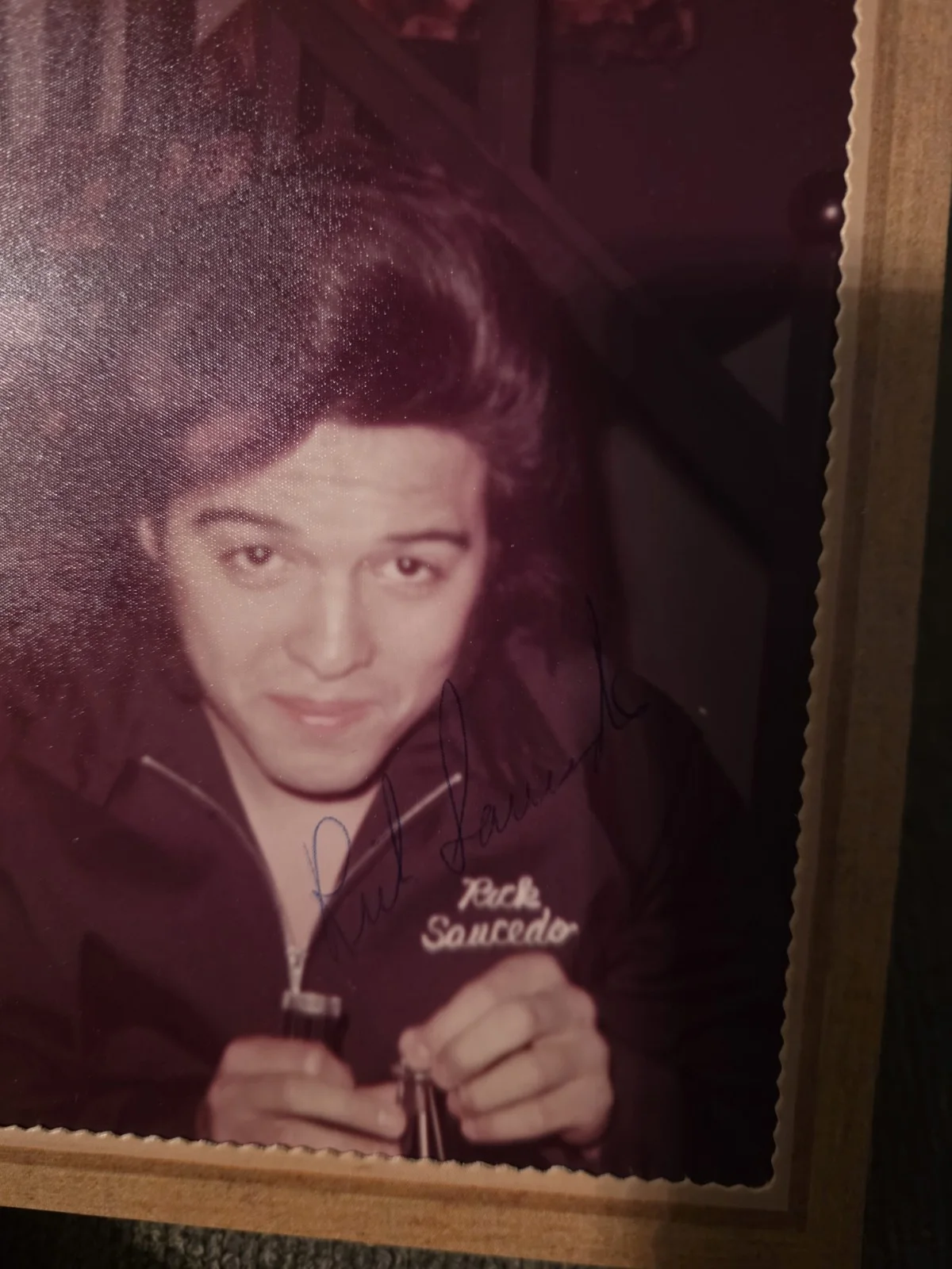 Rick Saucedo Elvis Impersonator Signed Photo Rare, изображение 2
