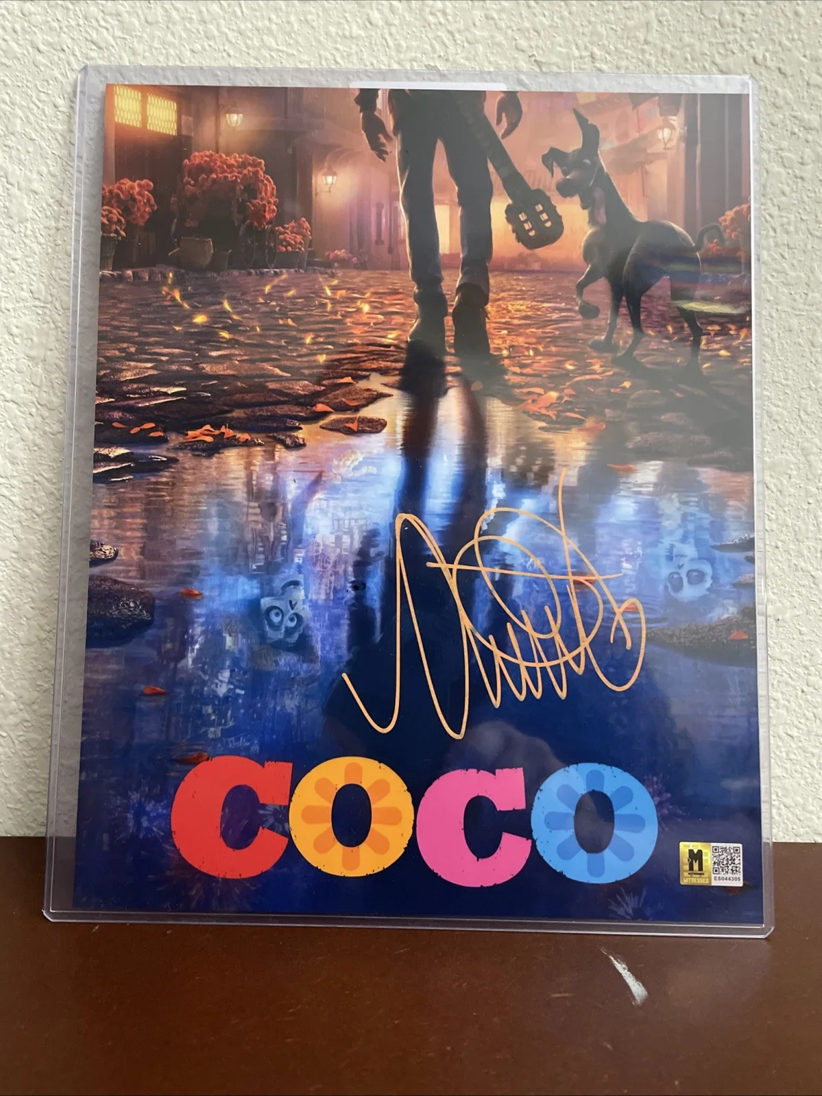 Anthony Gonzalez — Anthony Gonzalez signed "Miguel" 8x10 Photo Disney Pixars CoCo W/COA