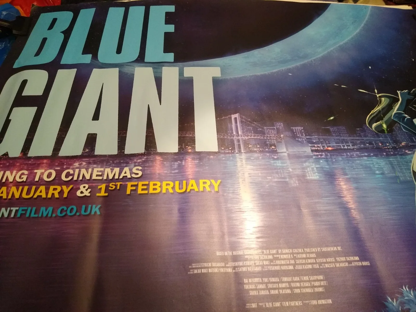 Blue Giant Poster Quad, image 4