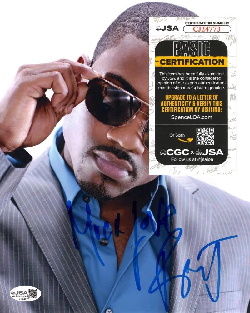 Ray J — Ray J Signed Autograph 8x10 Photo Kim Kardashian Superstar & One Wish Singer JSA, изображение 2