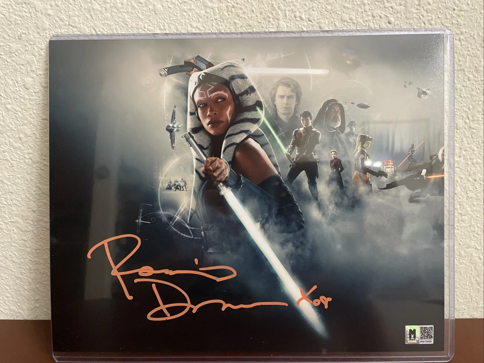 Rosario Dawson — Rosario Dawson as "Ahsoka" Signed 8x10 Photo W/COA