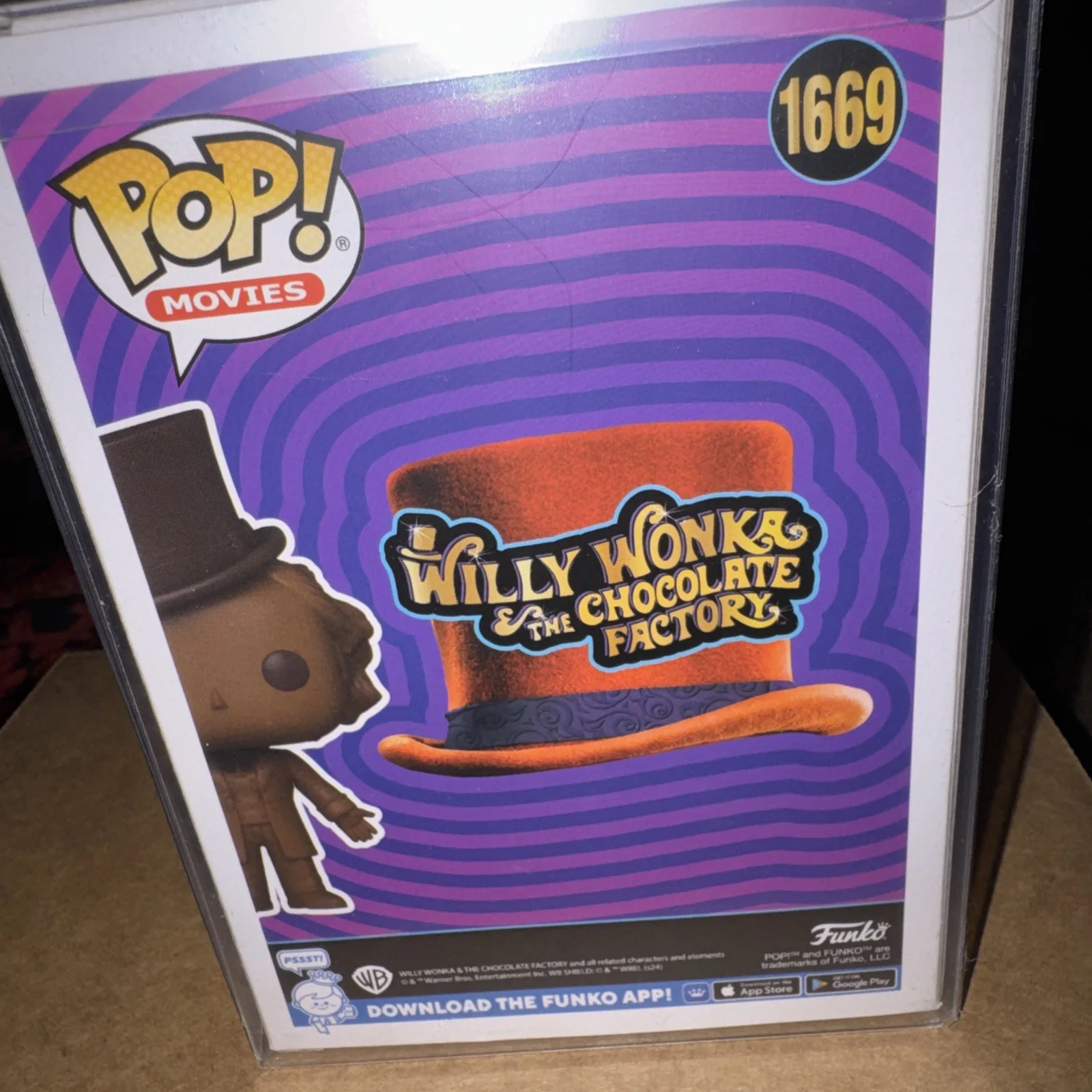 Julie Dawn Cole Signed Willy Wonka & The Chocolate Factory Funko Pop #1669 OC, изображение 3