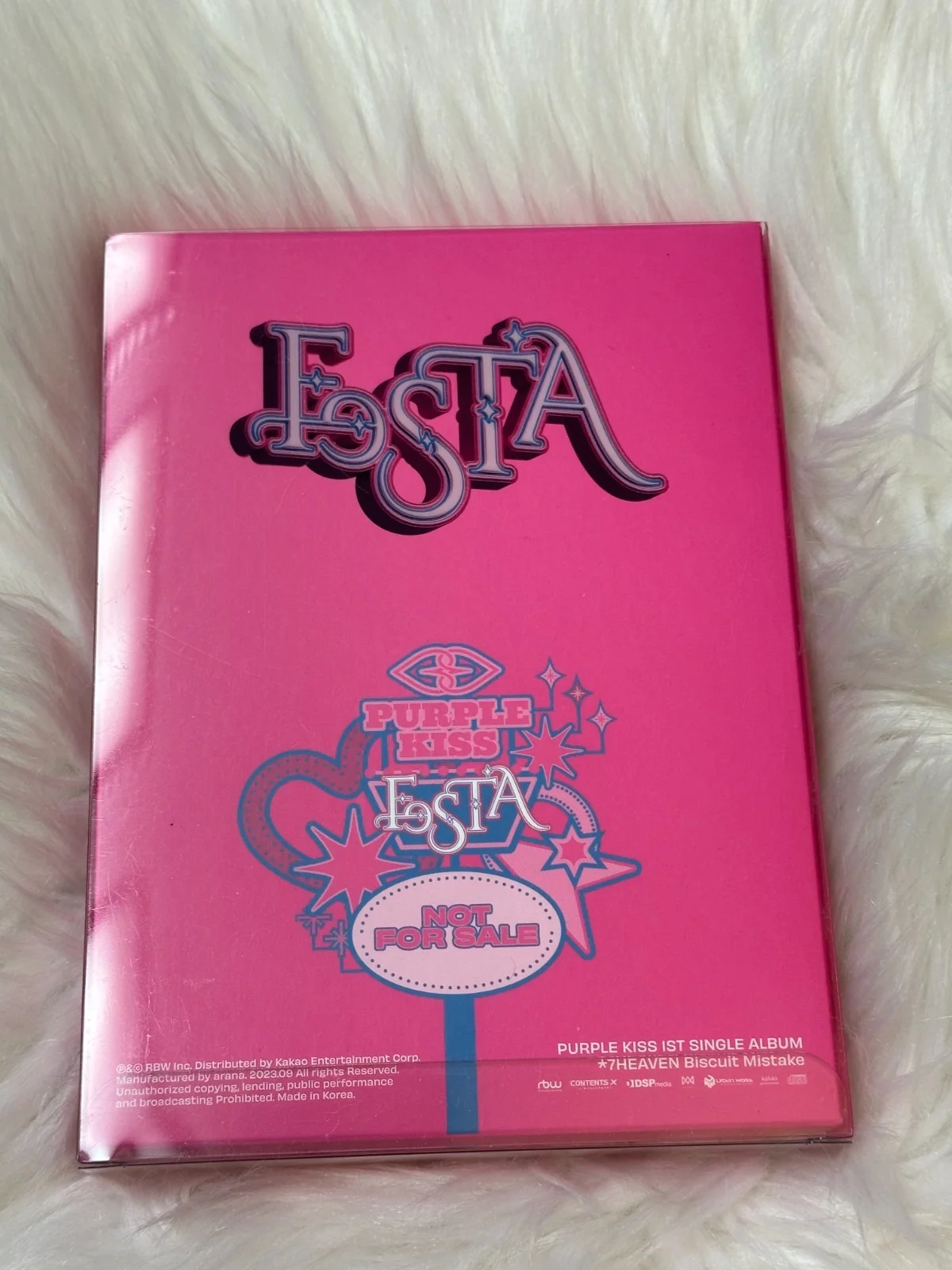 PURPLE KISS - ALL MEMBER Autograph(Signed) PROMO ALBUM KPOP, изображение 5