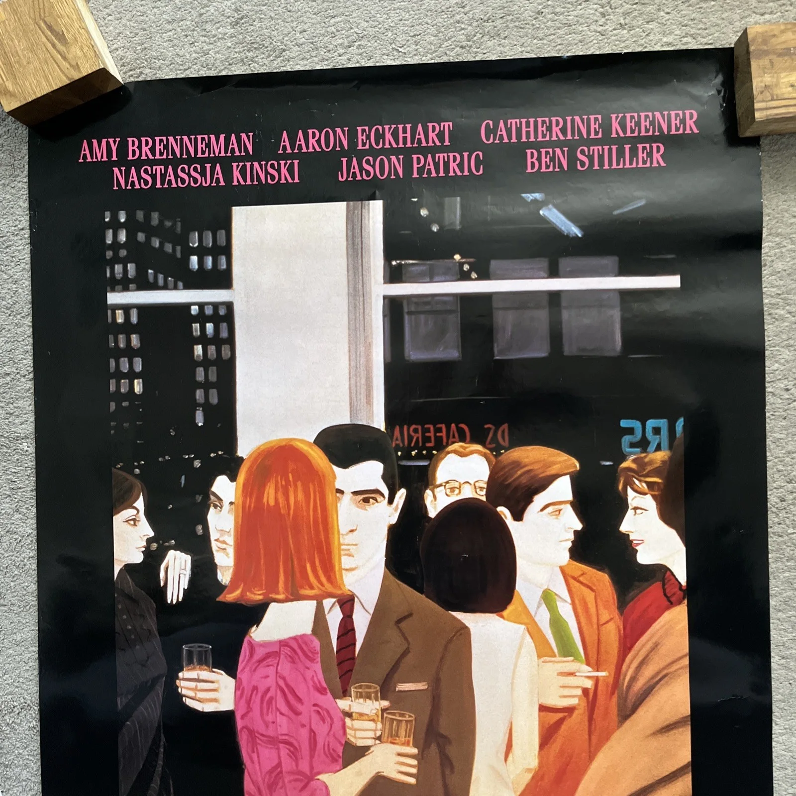 1998 Your Friends & Neighbors Original Movie House Full Sheet Poster, изображение 2