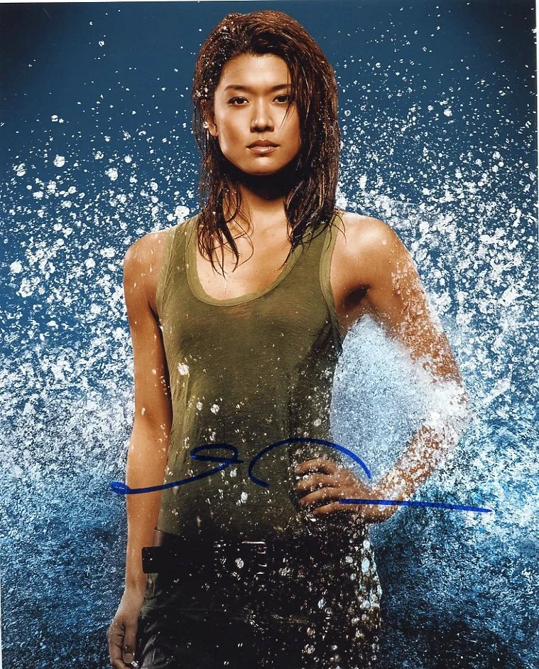 Grace Park — Grace Park signed Hawaii Five O 8x10 Kono Kalakaua promo photo