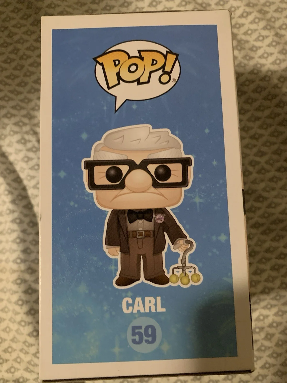 Ed Asner Signed Funko Pop Carl Auto Psa/dna Coa Up, image 5