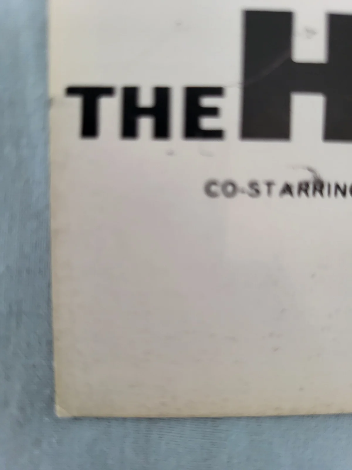 Original Cinema Mini Poster The Heroes Of Telemark 1965 Kirk Douglas Rare, изображение 4