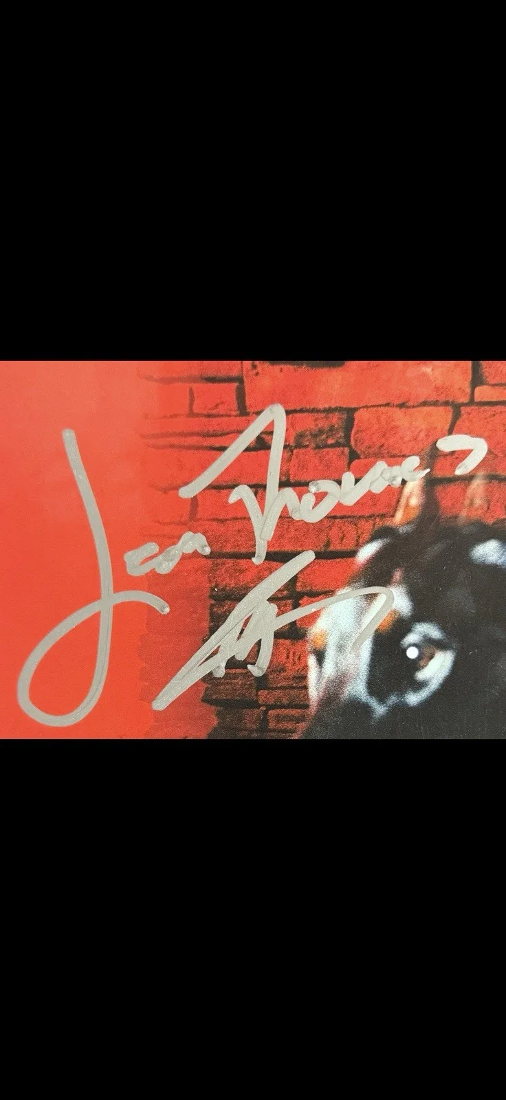 Leon Thomas III R&B Music Artist Autographed MUTT Vinyl Record Victorious Actor, изображение 2