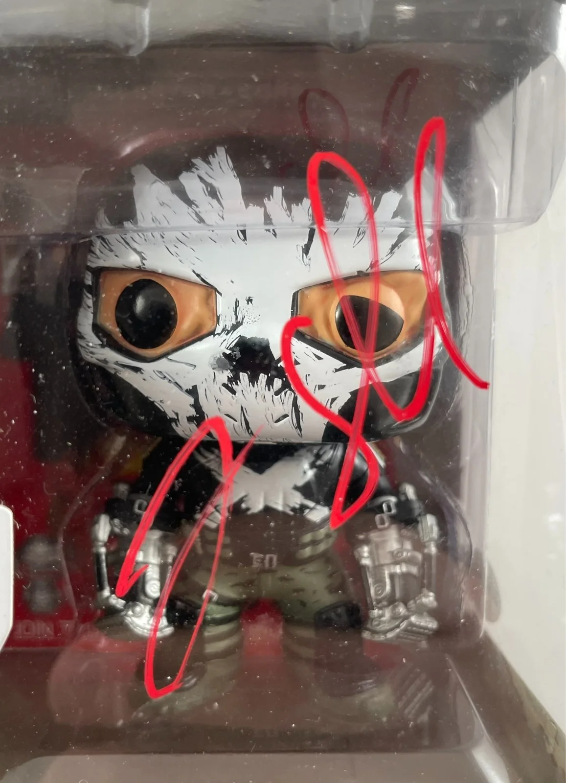 Frank Grillo — Frank Grillo Signed Marvel Civil War Crossbones Funko POP! Vinyl 134 MCU JSA COA, image 2