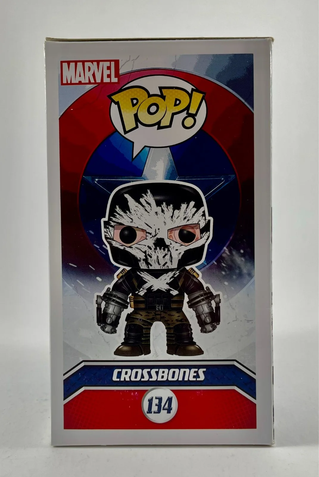 Frank Grillo — Frank Grillo Signed Marvel Civil War Crossbones Funko POP! Vinyl 134 MCU JSA COA, image 4