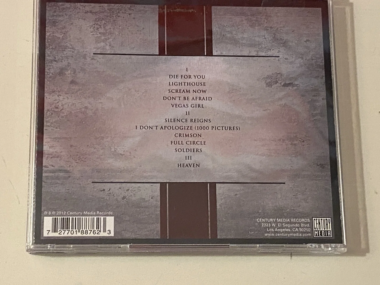 Otherwise Signed CD True Love Never Dies Autographed, image 2