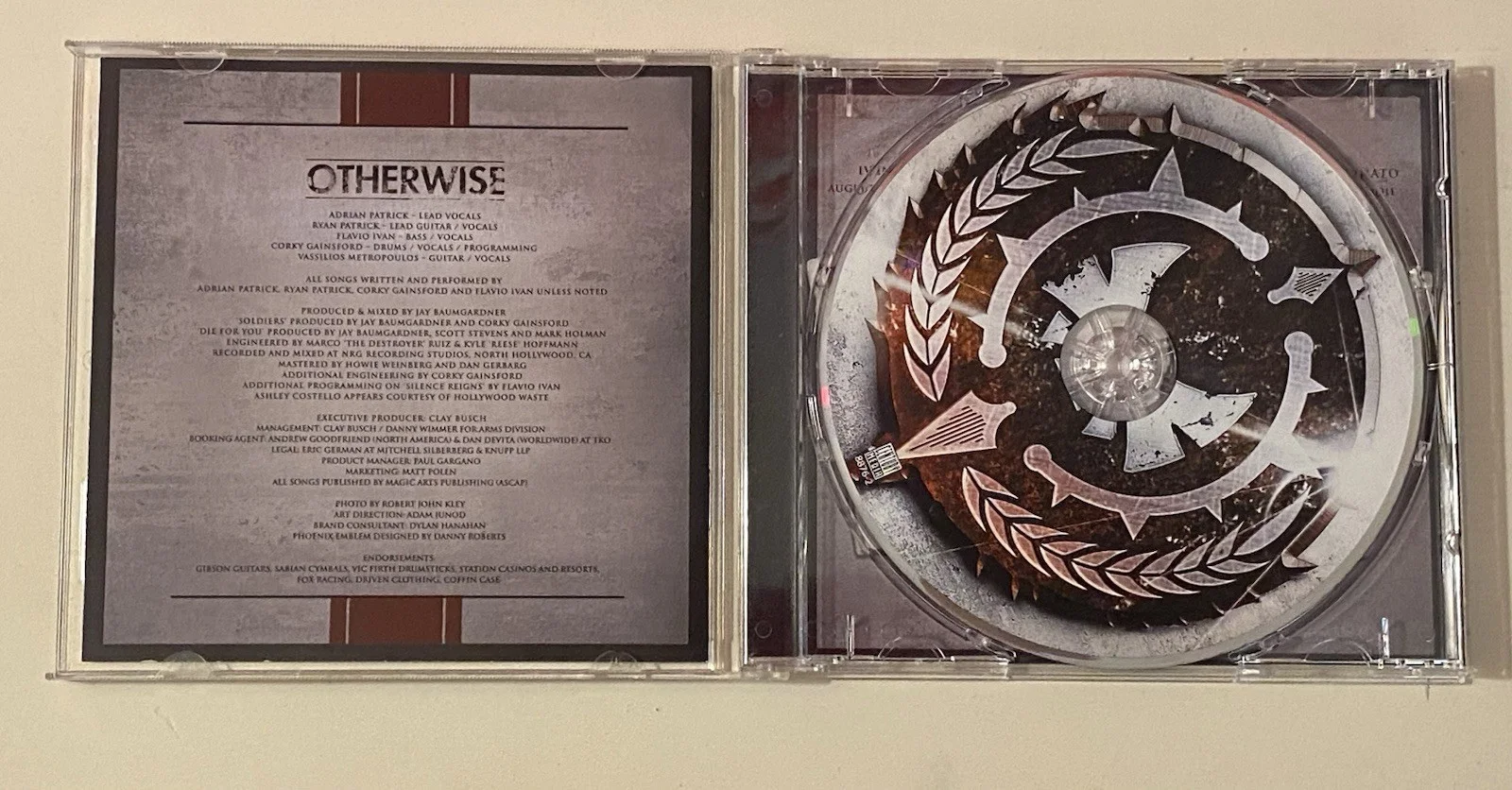 Otherwise Signed CD True Love Never Dies Autographed, image 3