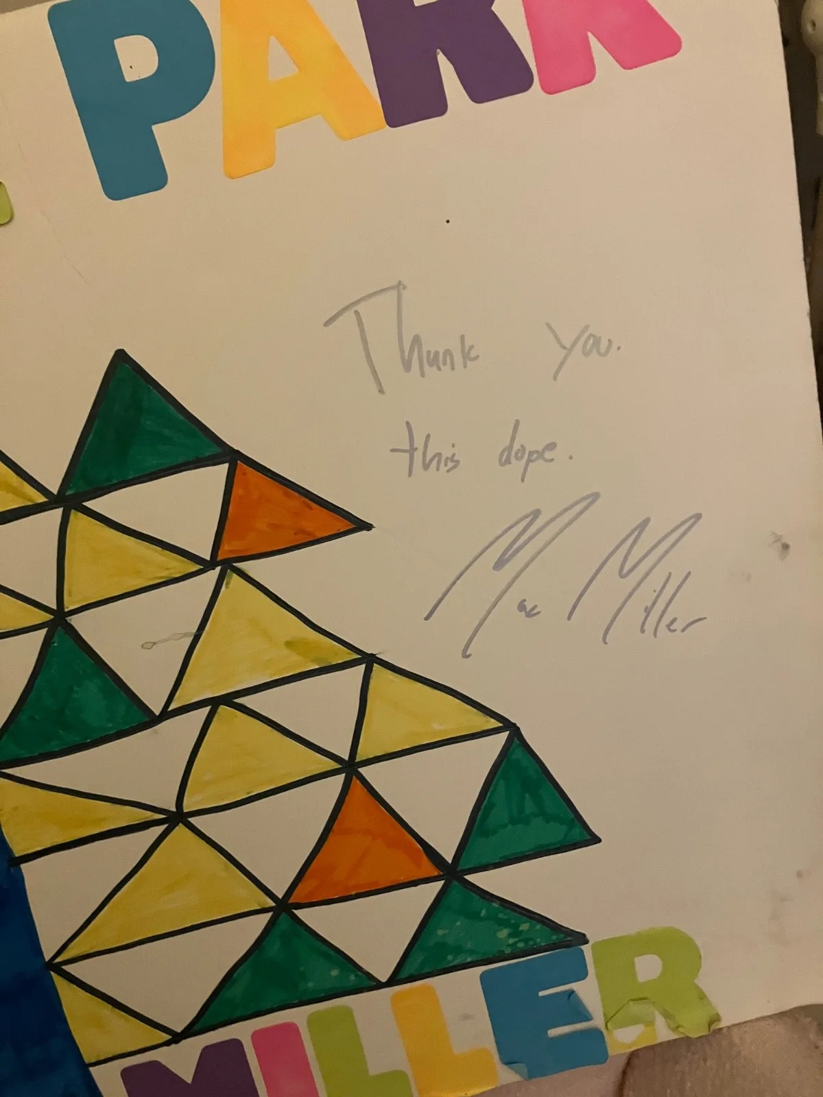 Autographed Mac Miller shirt, image 5