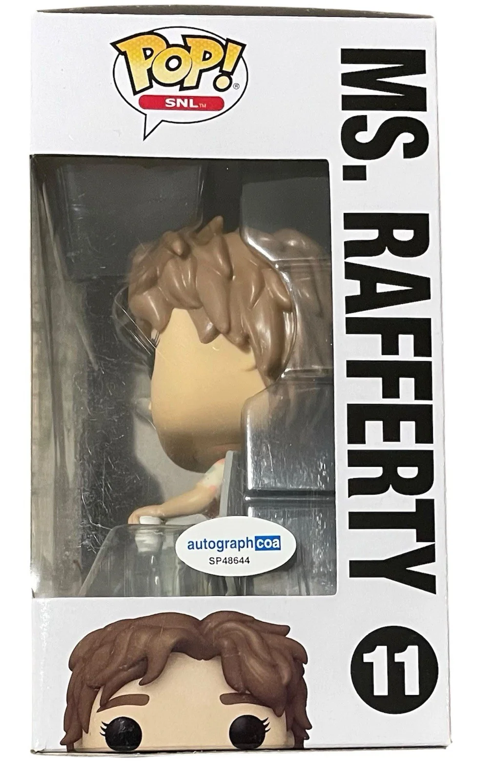 Kate McKinnon Signed Autograph Ms Rafferty Saturday Night Live Funko Pop 11 ACOA, image 2