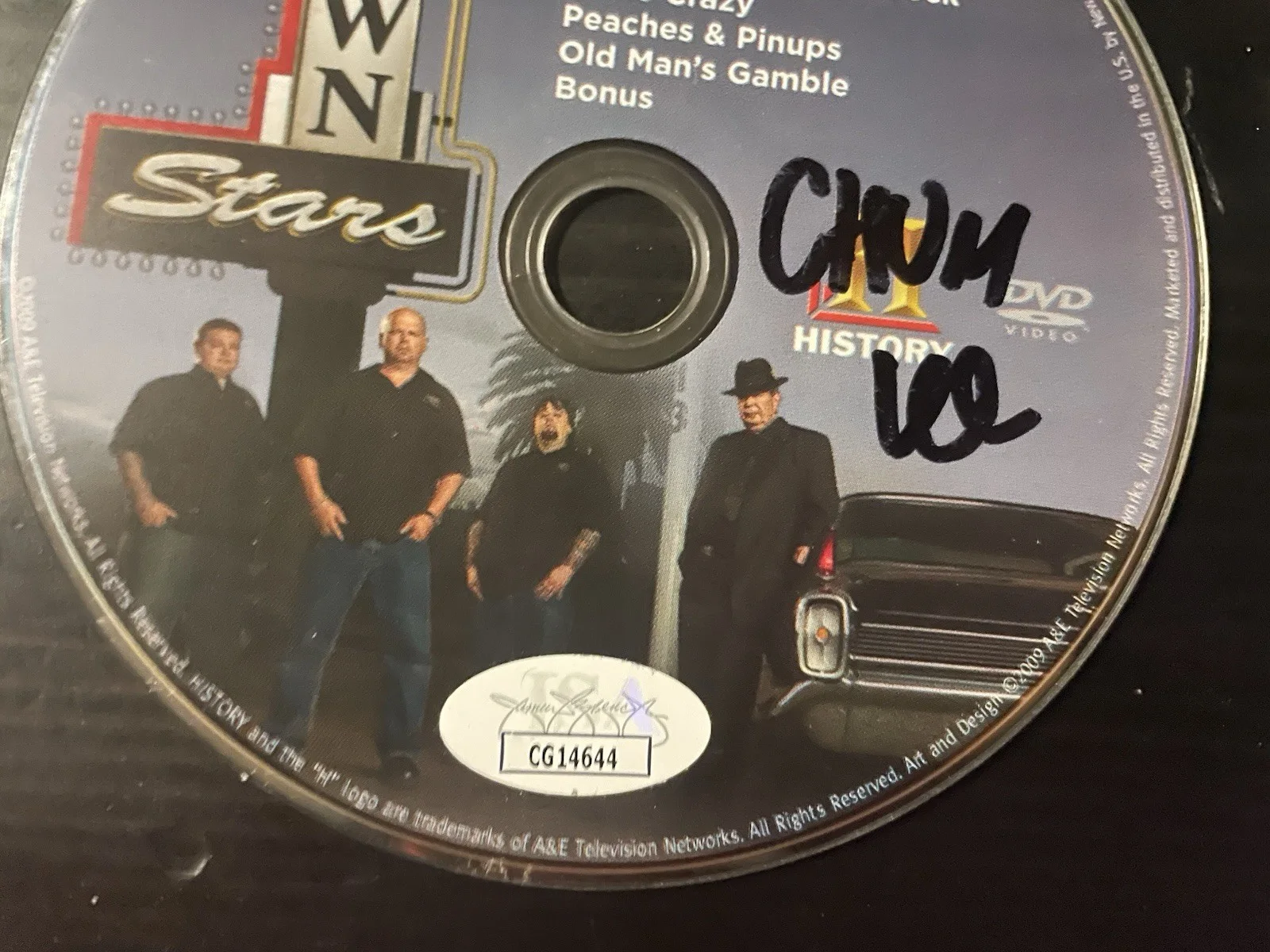 Chumlee — Chumlee Signed Pawn Stars Season 2 DVD Autographed JSA COA, изображение 2