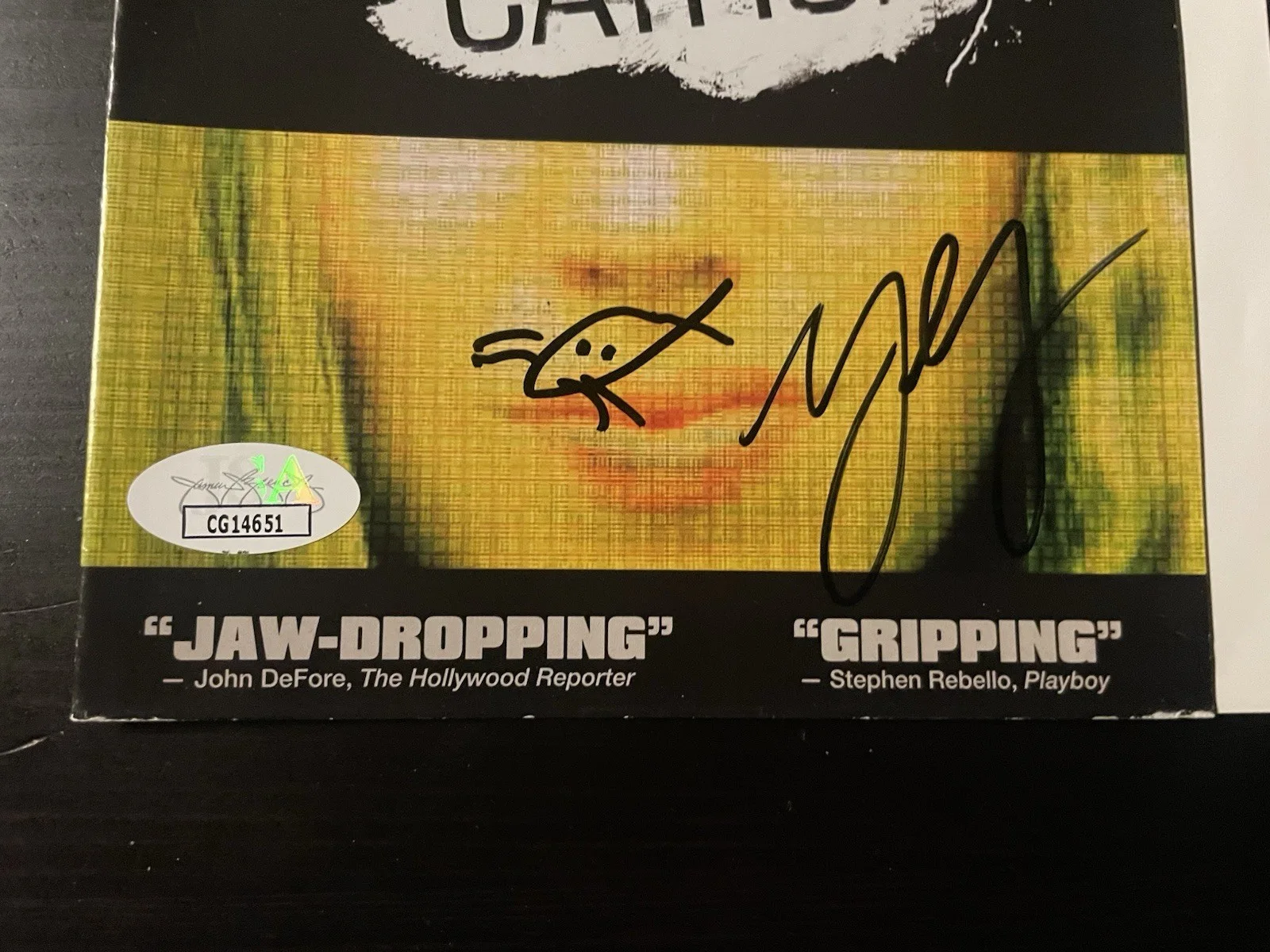 Nev Schulman — Nev Schulman Signed Catfish DVD Cover Autographed JSA COA, image 2