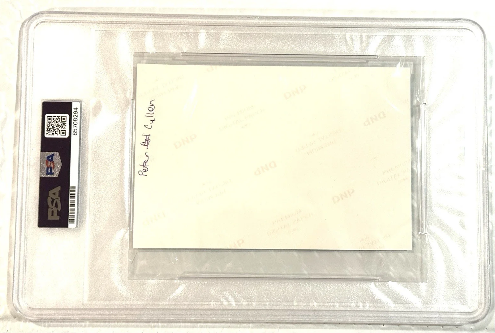 Peter Cullen — Peter Cullen Eeyore Voice Actor Signed Photo PSA certfied Winnie the Pooh, image 2