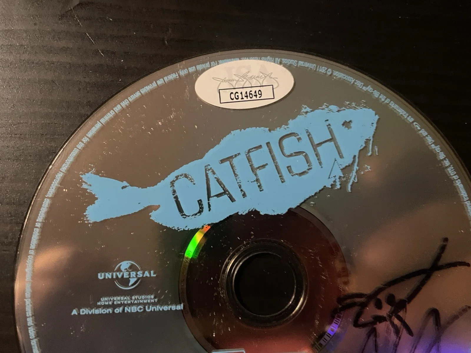 Nev Schulman — Nev Schulman Signed Catfish DVD Autographed JSA COA, image 3
