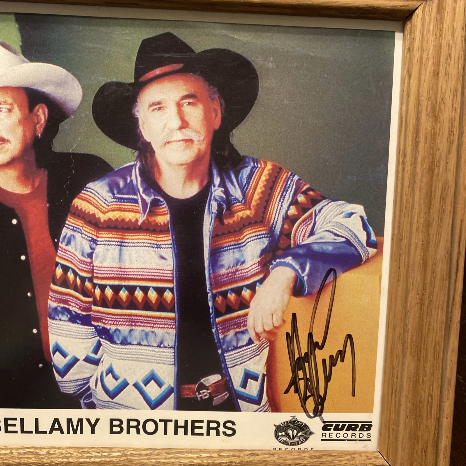 THE BELLAMY BROTHERS SIGNED PHOTO AUTOGRAPHED, image 2