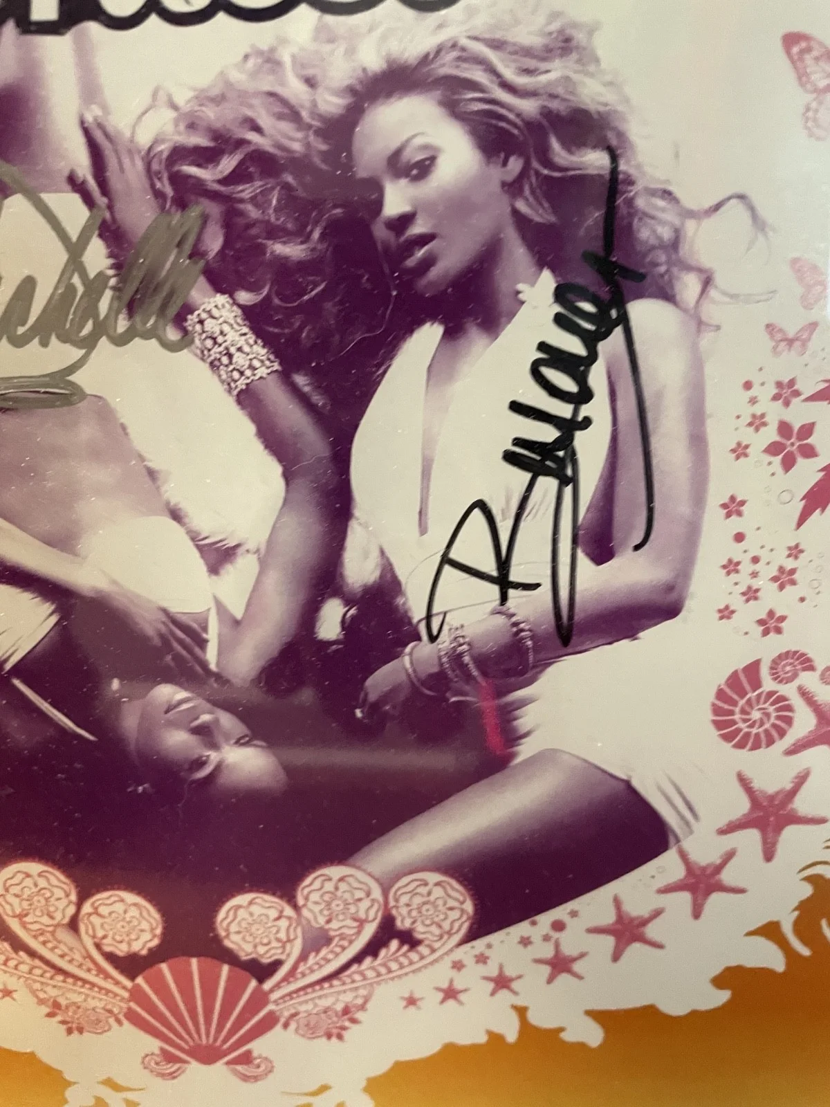 Destiny's Child All 3 Signed MTV Destiny Isle Contest 2005 from LIFEbeat auction, изображение 4