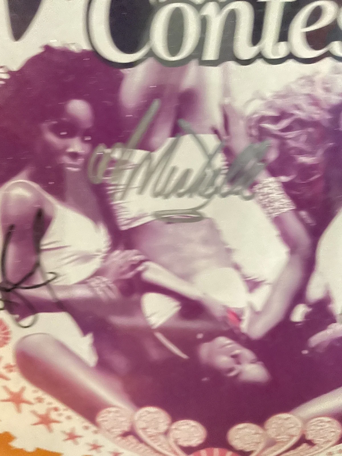 Destiny's Child All 3 Signed MTV Destiny Isle Contest 2005 from LIFEbeat auction, изображение 5