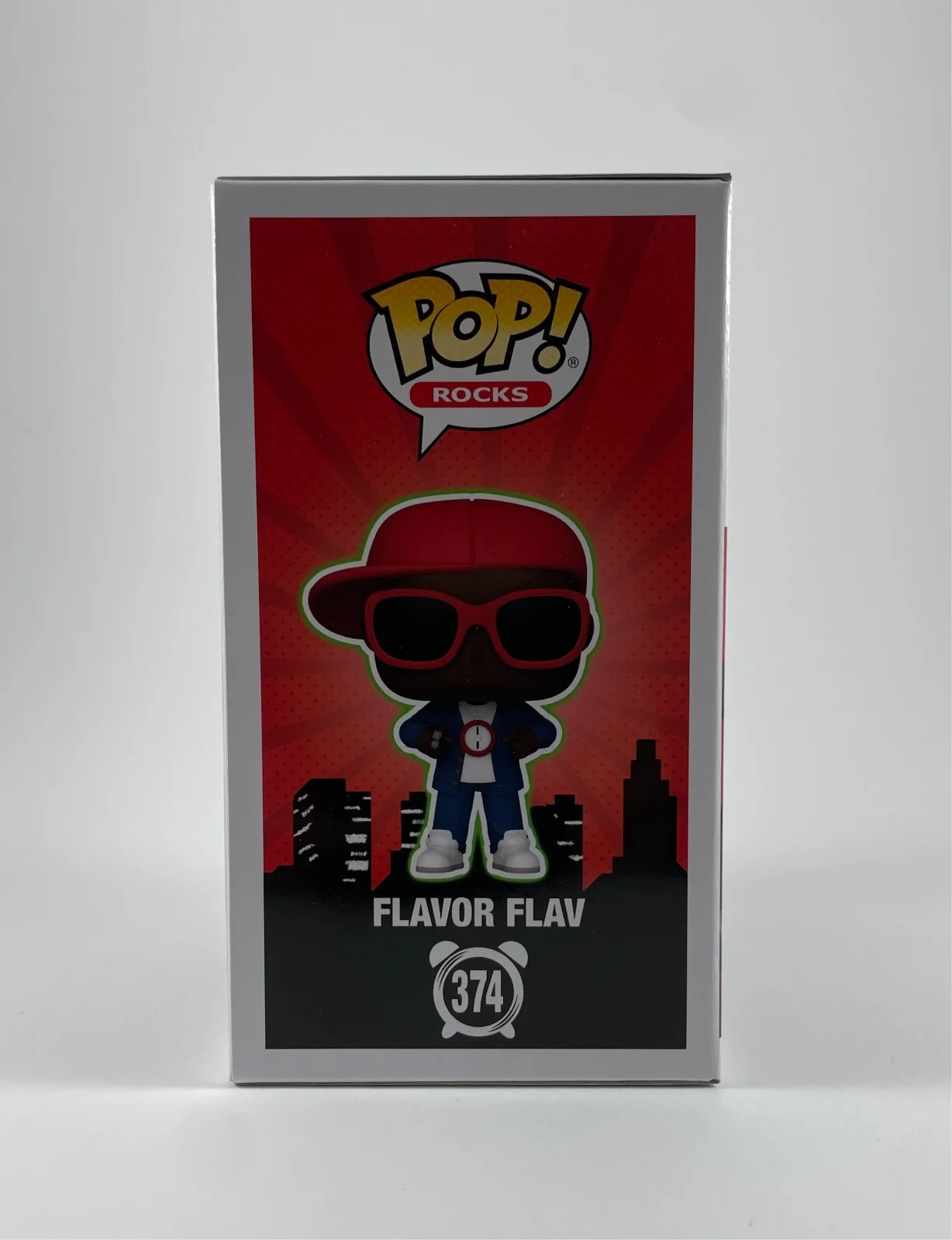 Flavor Flav Signed Funko POP! Vinyl 374 Autograph Public Enemy Hip Hop JSA COA, изображение 3