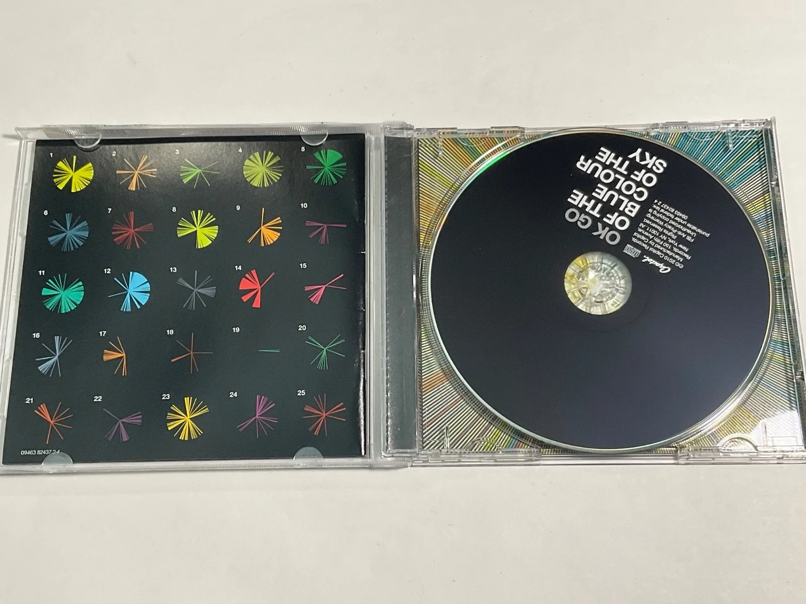 OK GO - Damian Kulash — OK GO Band All 4 signed "OF THE BLUE COLOUR OF THE SKY" CD Damian Kulash Exc., изображение 2