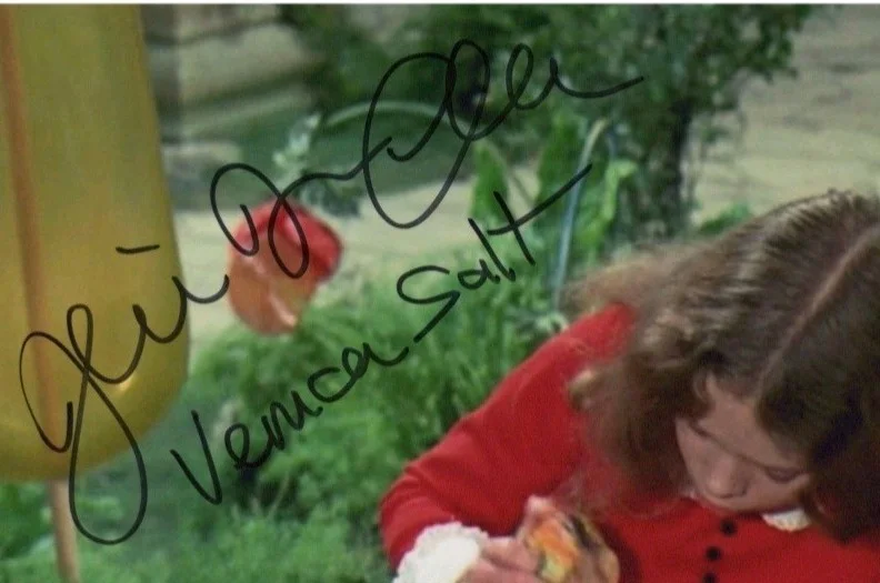 Julie Dawn Cole- As Veruca Salt In The 1971 Film "Willy Wonka" Signed 8x10 W/COA, изображение 2