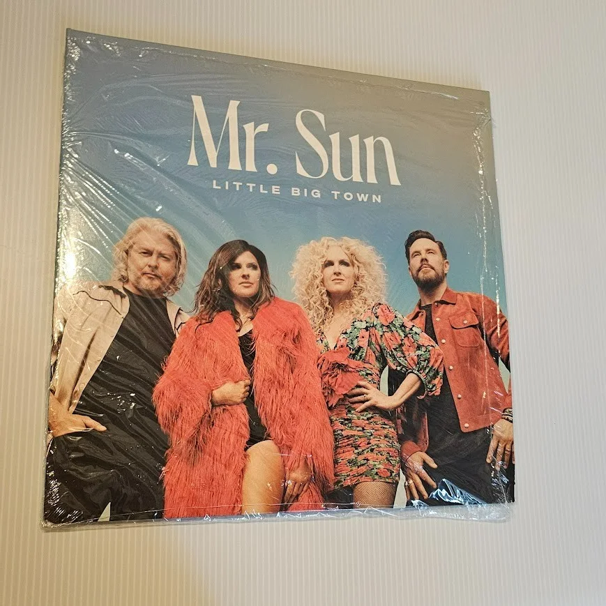Little Big Town SIGNED Vinyl LP Mr. Sun New AUTOGRAPHED INSERT JSA COA, image 3