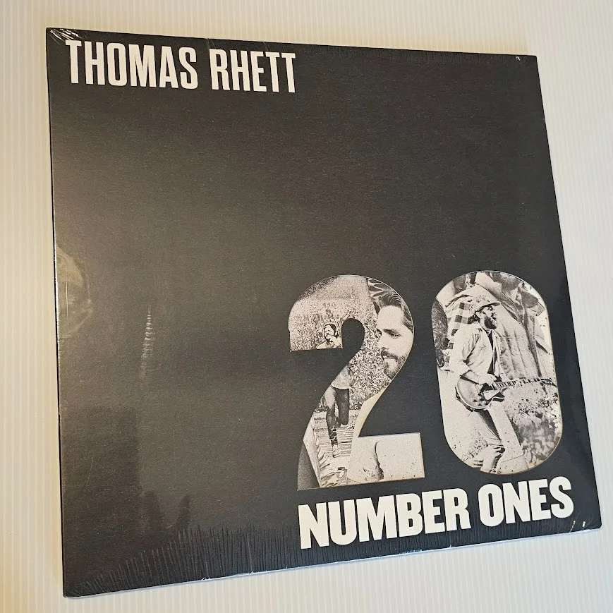Thomas Rhett SIGNED Vinyl LP 20 number ones New AUTOGRAPHED INSERT JSA COA, image 2