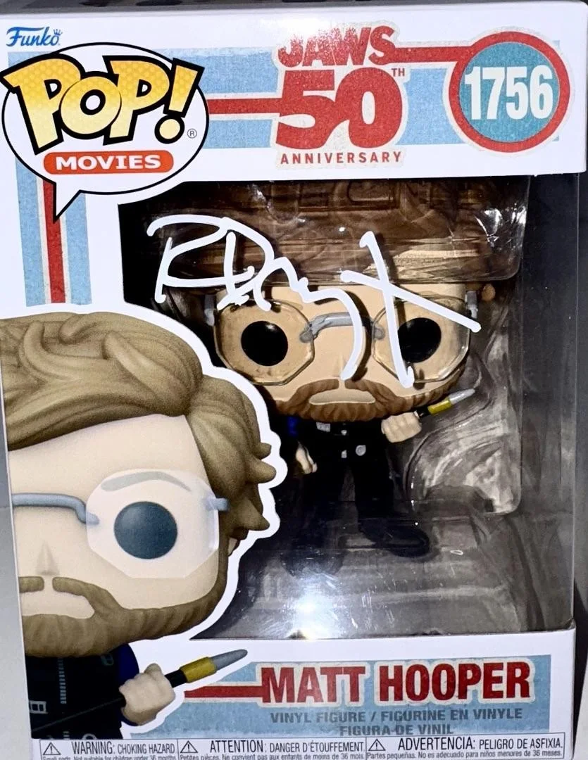 Richard Dreyfuss Signed Funko Pop #1756 Matt Hooper (Jaws) - Beckett COA #02, изображение 2