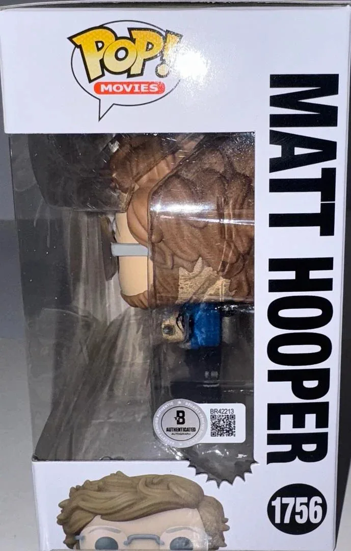 Richard Dreyfuss Signed Funko Pop #1756 Matt Hooper (Jaws) - Beckett COA #02, изображение 4