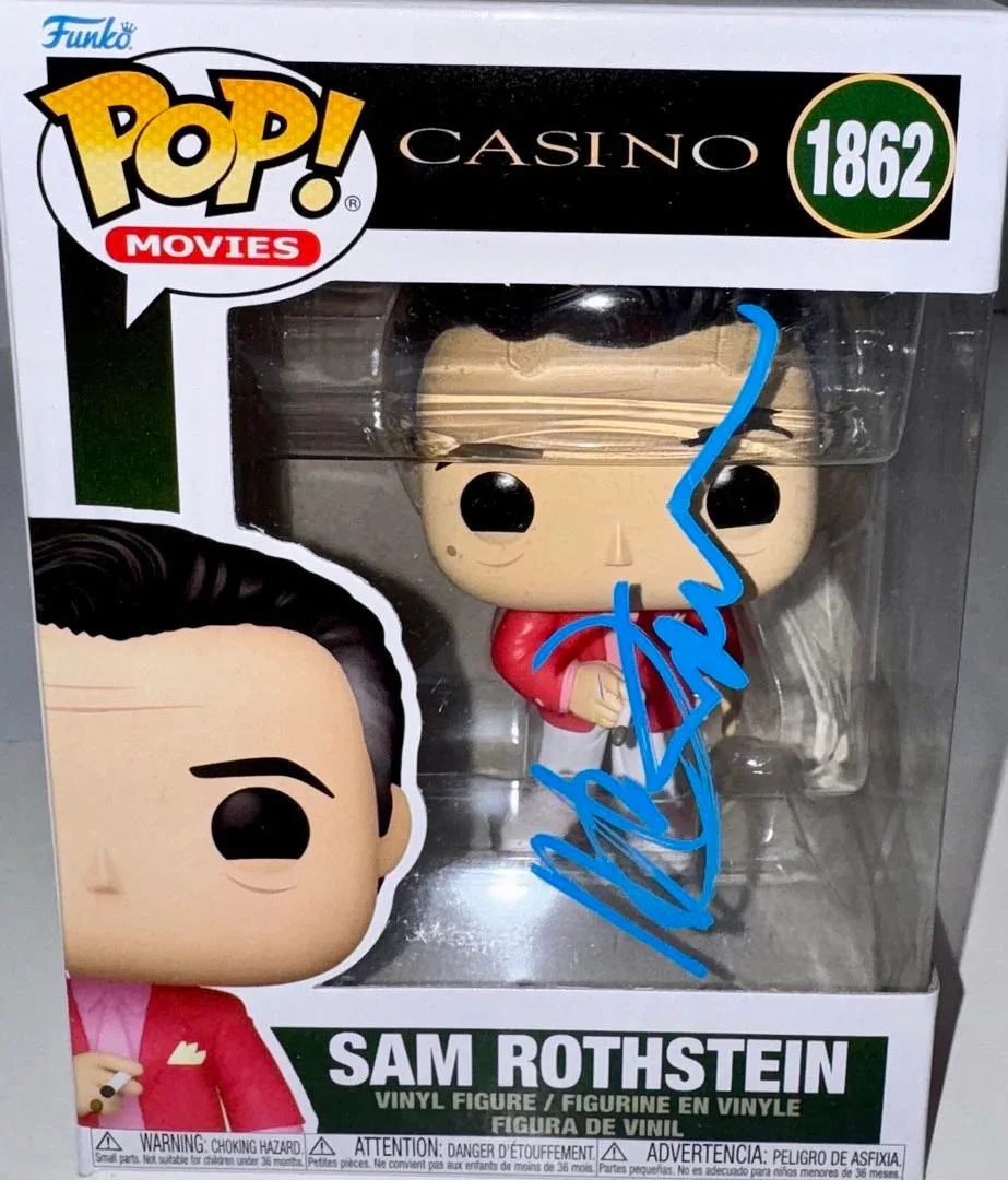 Martin Scorsese — Martin Scorsese Signed Funko #1862 "Sam Rothstein" (Casino) - Beckett COA #01, image 2