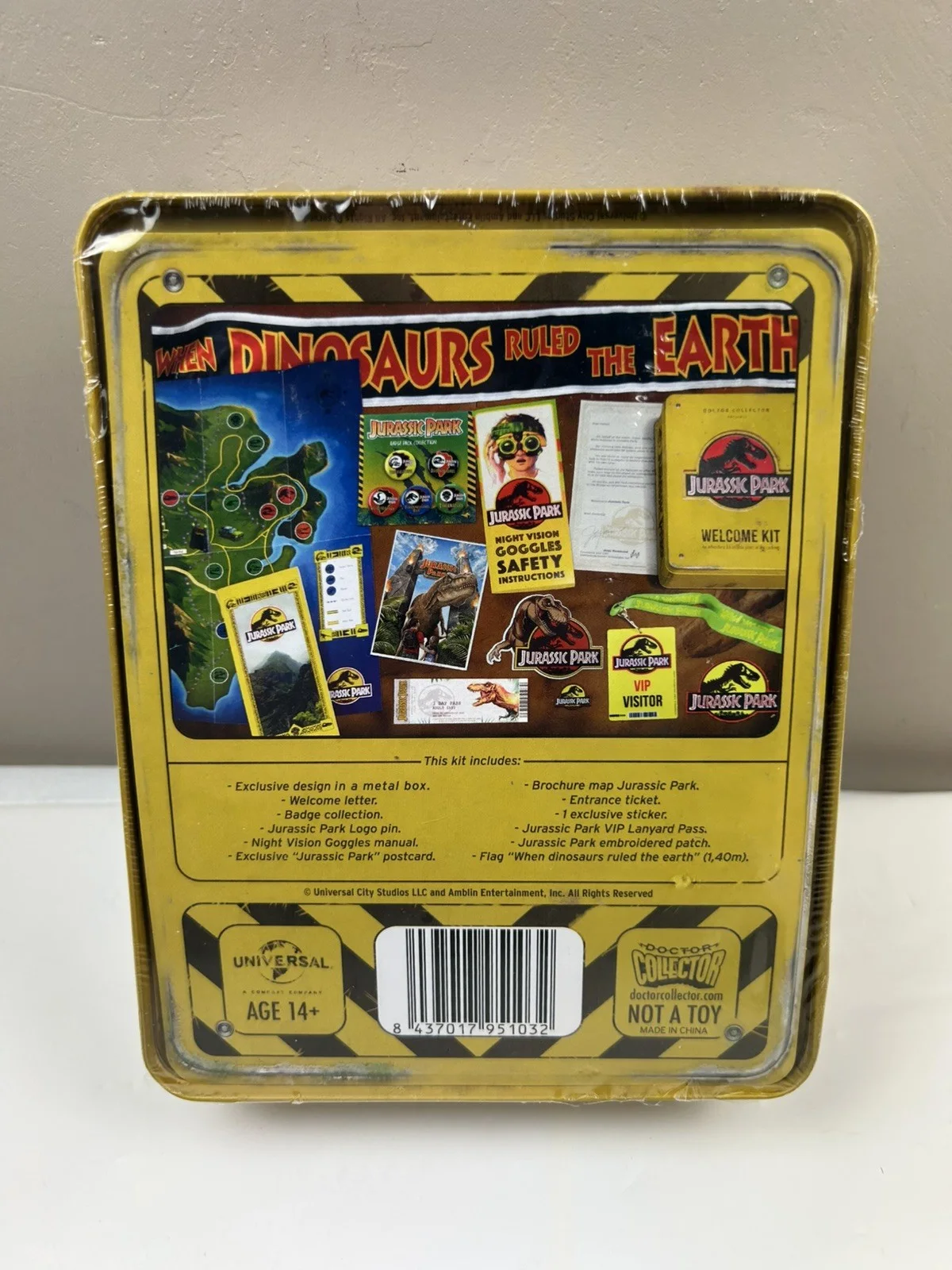 Doctor Collector Jurassic Park Premium Welcome Kit - SEALED, image 3