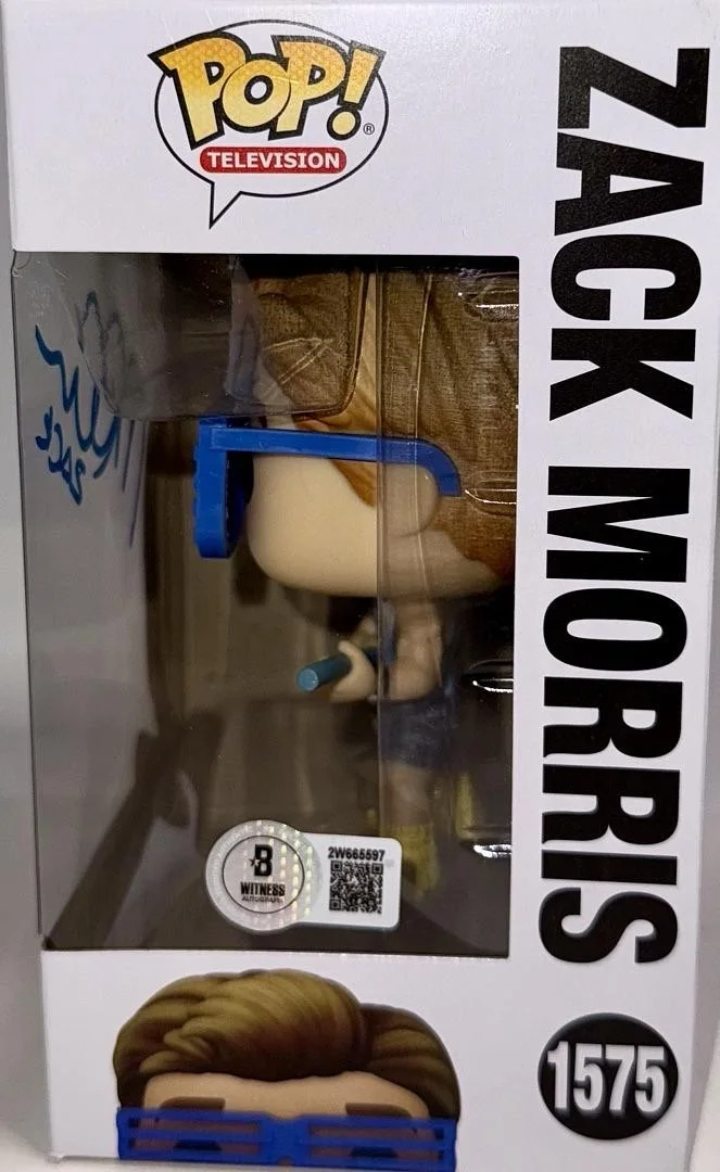 Mark Paul Gosselaar Signed Funko#1575 Zack Morris (Saved By The Bell) - Beckett, изображение 4