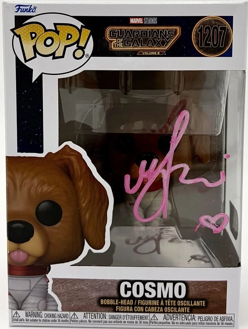 Maria Bakalova — Maria Bakalova signed "Cosmo" Funko #1207 (GOTG) - SWAU COA