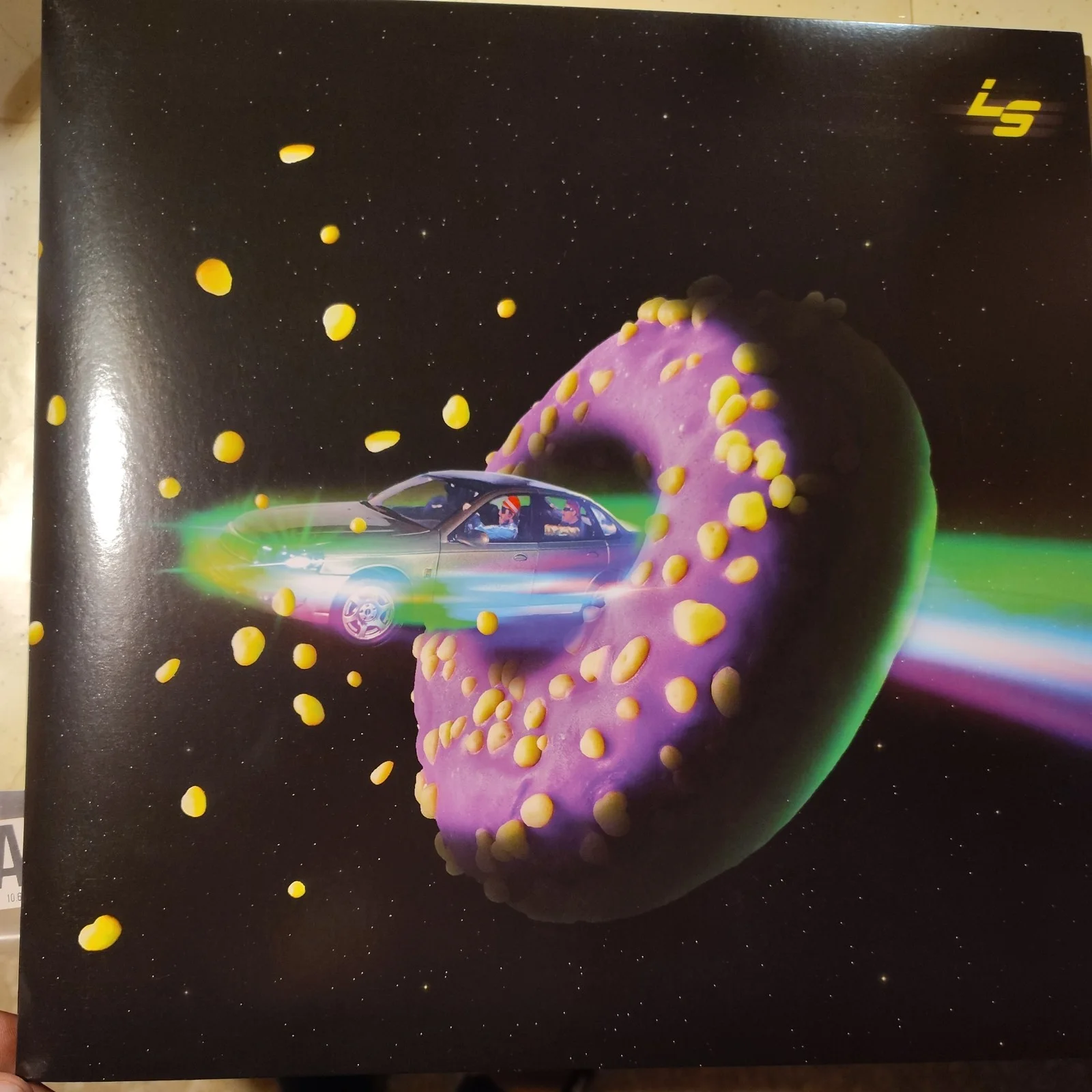LITTLE STRANGER BAND SIGNED TRIP AROUND SATURN VINYL LP RECORD ALBUM, изображение 2