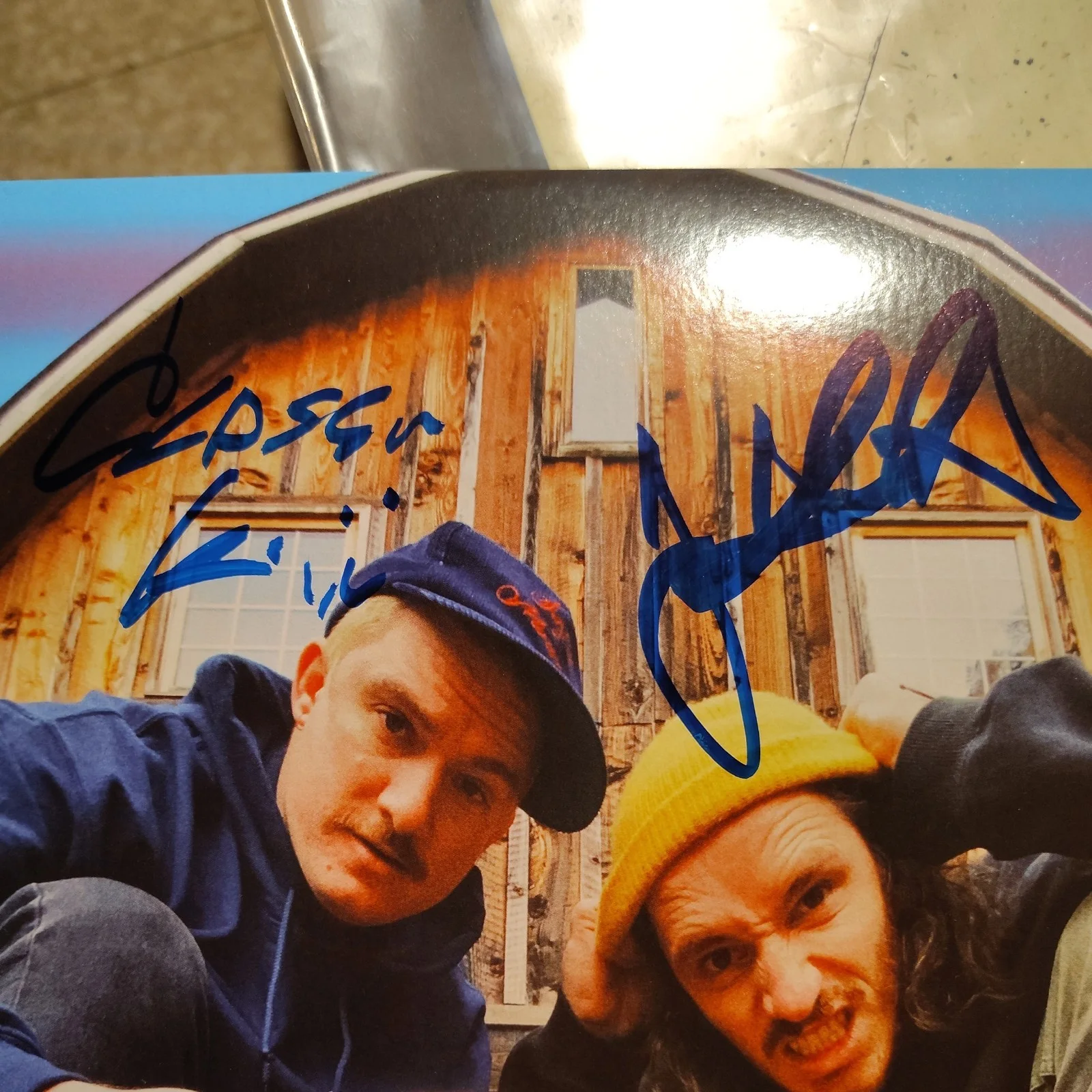 LITTLE STRANGER BAND SIGNED TRIP AROUND SATURN VINYL LP RECORD ALBUM, изображение 4