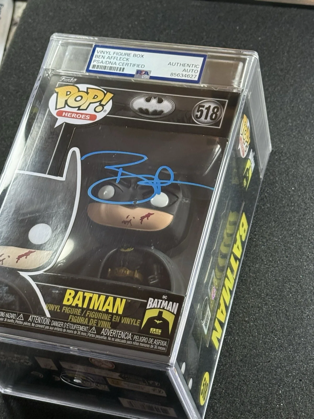 Ben Affleck Signed/Autographed Batman Funko Pop! PSA, OCCM, & Beckett Wit. Certs, image 4