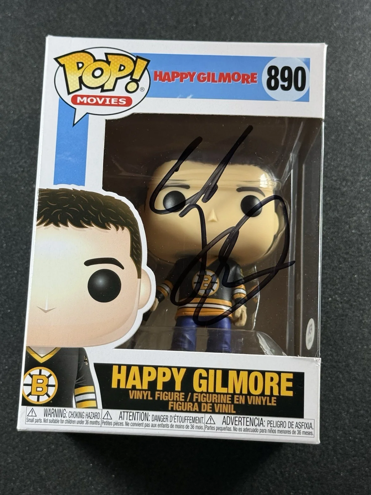 Adam Sandler — Adam Sandler Signed Happy Gilmore Funko Pop! 890 Autograph - PSA Cert - W Armor, изображение 2