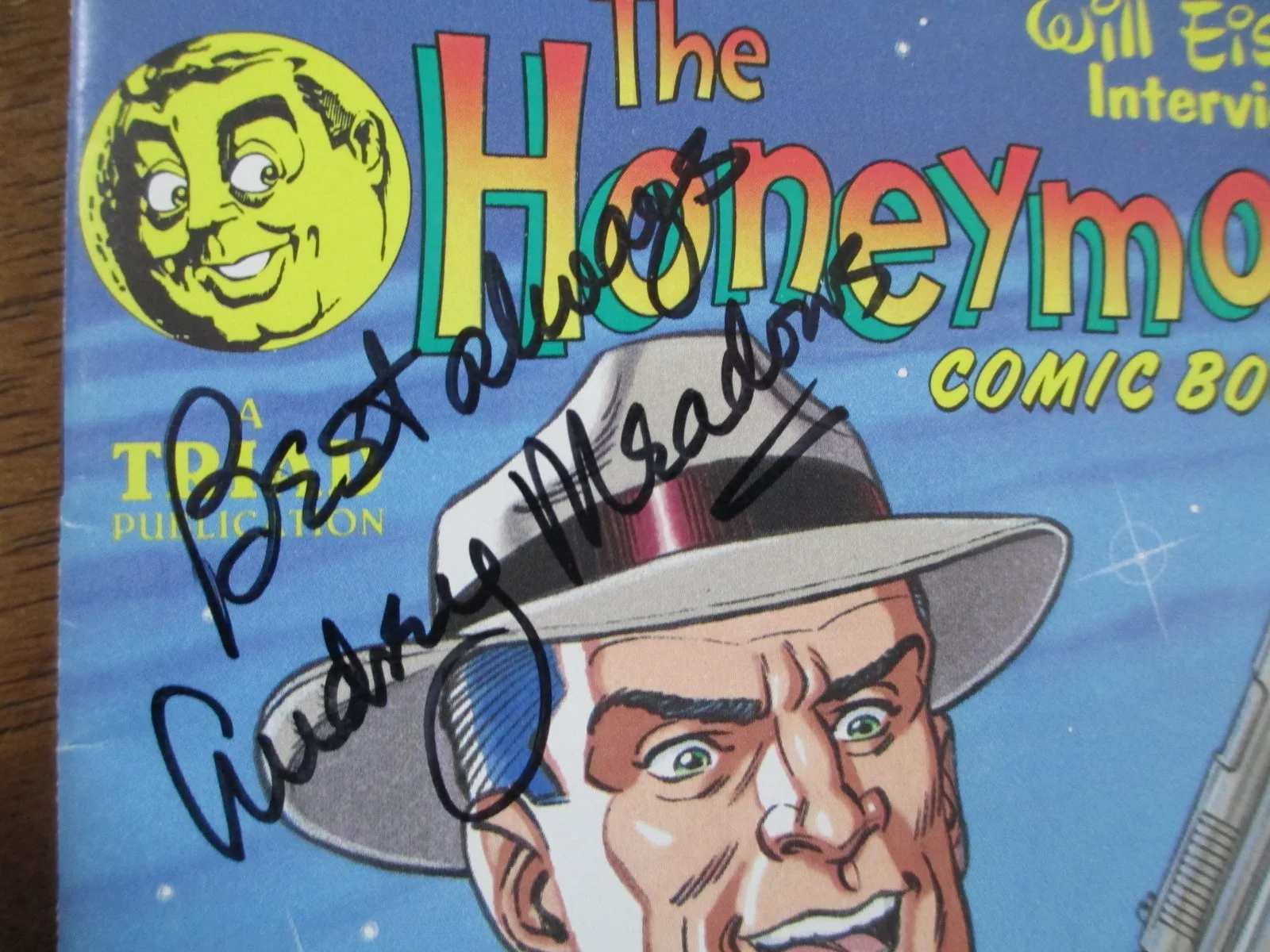Audrey Meadows Signed "The Honeymooners" Comic Book JSA Authenticated, image 4